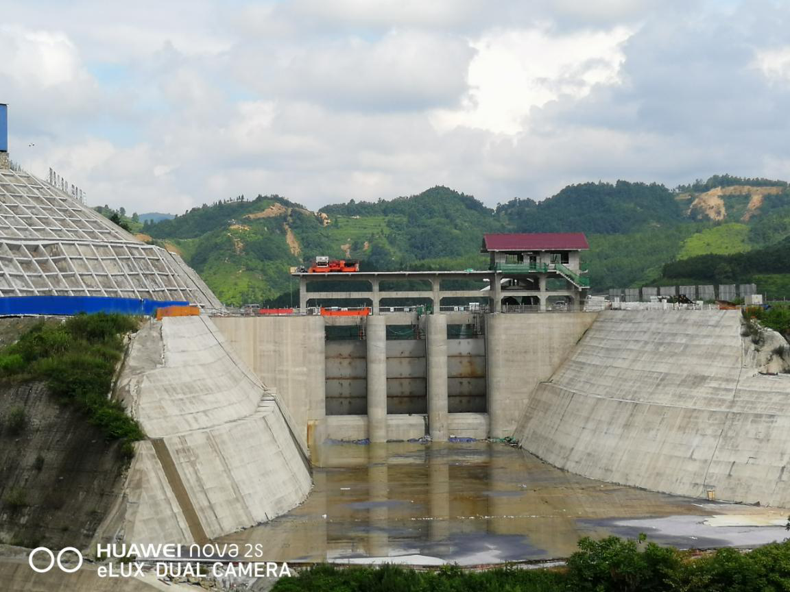 贵州省黄家湾水库枢纽工程简报